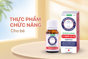 Vitamin và sức khỏe cho bé